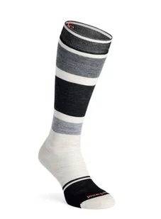 Skarpety merino damskie Smartwool Snowboard TC OTC Socks - moonbeam - Skarpety termoaktywne - miniaturka - grafika 1