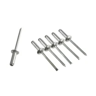 Nity - Topex Nity aluminiowe 4 x 12.5 mm 50 szt. 43E403 - miniaturka - grafika 1