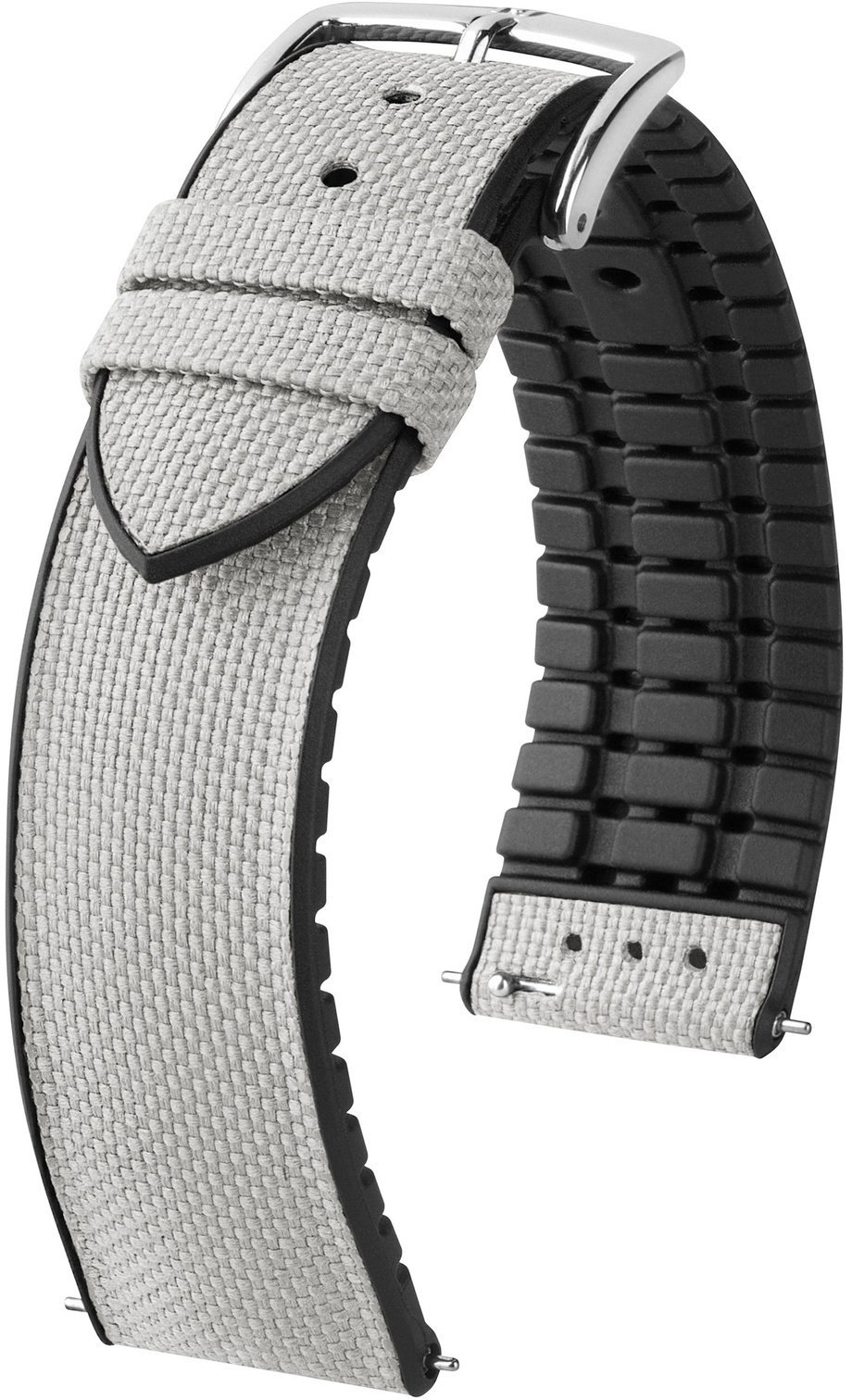 Hirsch Tekstylny wodoodporny pasek do zegarka 22 mm HIRSCH Arne L 0925090030-2-22 .