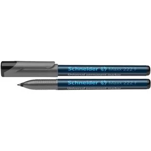 Schneider FOLIOPIS PERM. MAXX 222F 0,7mm CZARNY - Foliopisy - miniaturka - grafika 1