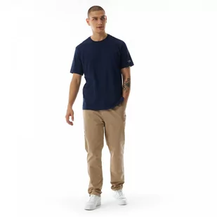 Męskie spodnie casual Champion Rochester Straight Hem Pants - beżowe - CHAMPION - Spodnie sportowe męskie - miniaturka - grafika 1