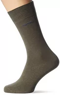 Skarpetki męskie - ESPRIT Mężczyźni Skarpety Basic Uni 2-Pack M SO Bawełna jednokolorowe 2 Pak, Zielony (Thymian 7821), 43-46 - miniaturka - grafika 1