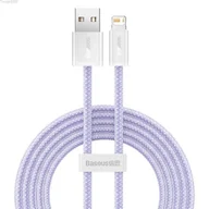 Kable USB - Baseus Kabel USB do Lightning Dynamic 2, 2.4A, 2m (fioletowy) - miniaturka - grafika 1