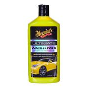 Kosmetyki samochodowe - Meguiar's Ultimate Wash & Wax 473ml - szampon z woskiem - miniaturka - grafika 1