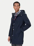 Kurtki męskie - Marc O'Polo Parka 528 0022 71028 Granatowy Regular Fit - miniaturka - grafika 1