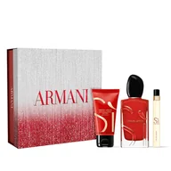 Zestawy perfum damskich - Armani Si Giorgio Armani Sì Passione, zestaw kosmetyków dla kobiet z wodą perfumowaną i balsamem do ciała Zestawy perfum 1 ct Damski - miniaturka - grafika 1