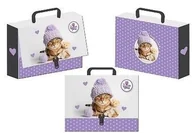 Teczki i skoroszyty - Teczka z rączką walizeczka The sweet pets Kot - miniaturka - grafika 1