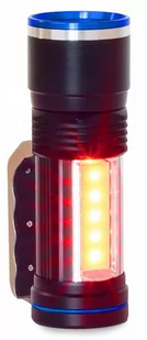 MOCNA Latarka wędkarska 400m antyposlizgowa LED ALU AKU - Latarki - miniaturka - grafika 1