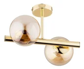 Lampy sufitowe - Eral lampa sufitowa 2-punktowa złota 62323 - miniaturka - grafika 1