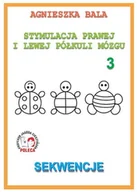 Pomoce naukowe - Sekwencje - Zeszyt ćwiczeń 3 Stymulacja Prawej i Lewej Półkuli Mózgu - miniaturka - grafika 1