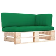 Sofy ogrodowe - VidaXL Ogrodowa sofa narożna z palet, impregnowane drewno sosnowe  3066606 - miniaturka - grafika 1