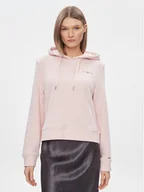 Bluzy damskie - Tommy Hilfiger Bluza 1985 WW0WW40274 Różowy Relaxed Fit - miniaturka - grafika 1