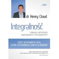 Psychologia - Logos Integralność - odwaga sprostania wymaganiom rzeczywistości Henry Cloud - miniaturka - grafika 1