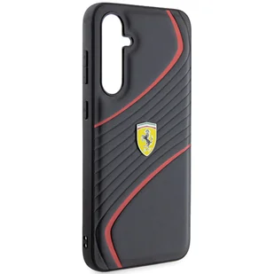 Ferrari FEHCS23FEPTWK S23 FE S711 czarny/black hardcase Twist Metal Logo - Etui i futerały do telefonów - miniaturka - grafika 10