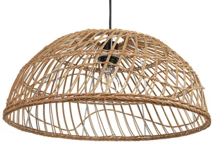 Lampa Wisząca Rattanowa Naturalna Ravine! - Lampy sufitowe - miniaturka - grafika 1
