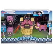 Figurki kolekcjonerskie - Zestaw figurek MATTEL Minecraft Legends Nether Invasion HFG51 - miniaturka - grafika 1
