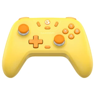 GameSir Nova Lite Wireless Game Controller  Tri-mode Connection  Compatible with PC / Steam / Android / iOS / Switch - Yellow - Kontrolery do Xbox - miniaturka - grafika 1