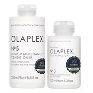 Zestawy kosmetyków damskich - Olaplex No.5 + No.3, Zestaw regenerująco-odbudowujący: odżywka 250ml + kuracja regenerująca 100ml - miniaturka - grafika 1