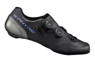 Buty rowerowe - Męskie Buty Rowerowe, Szosowe Shimano Rc902 S-Phyre | Black - Rozmiar Euro 43 - miniaturka - grafika 1