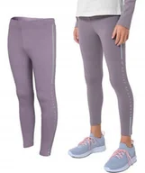 Legginsy - LEGGINSY DZIEWCZĘCE 4F GETRY LEGINSY BAWEŁNA 152 - miniaturka - grafika 1