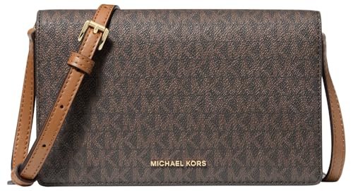 Michael Kors Damska torba crossbody Md Flap Xbody, BRN/Żołądź, One Size, Torebka crossbody