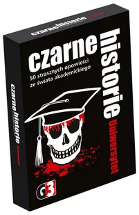 G3 Czarne historie Uniwersytet - Gry planszowe - miniaturka - grafika 1