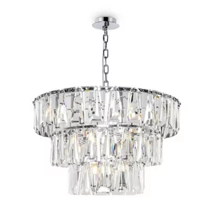 Maytoni Maytoni lampa wisząca Puntes 18xE14 chrom MOD043PL-18CH MOD043PL-18CH - Lampy sufitowe - miniaturka - grafika 2