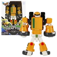 Figurki dla dzieci - Transformujący Robot Traktor 2w1 żółty - miniaturka - grafika 1