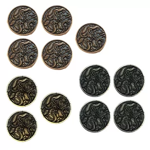 Wężouści Zestaw 12 Metalowych Monet - Gry planszowe - miniaturka - grafika 1