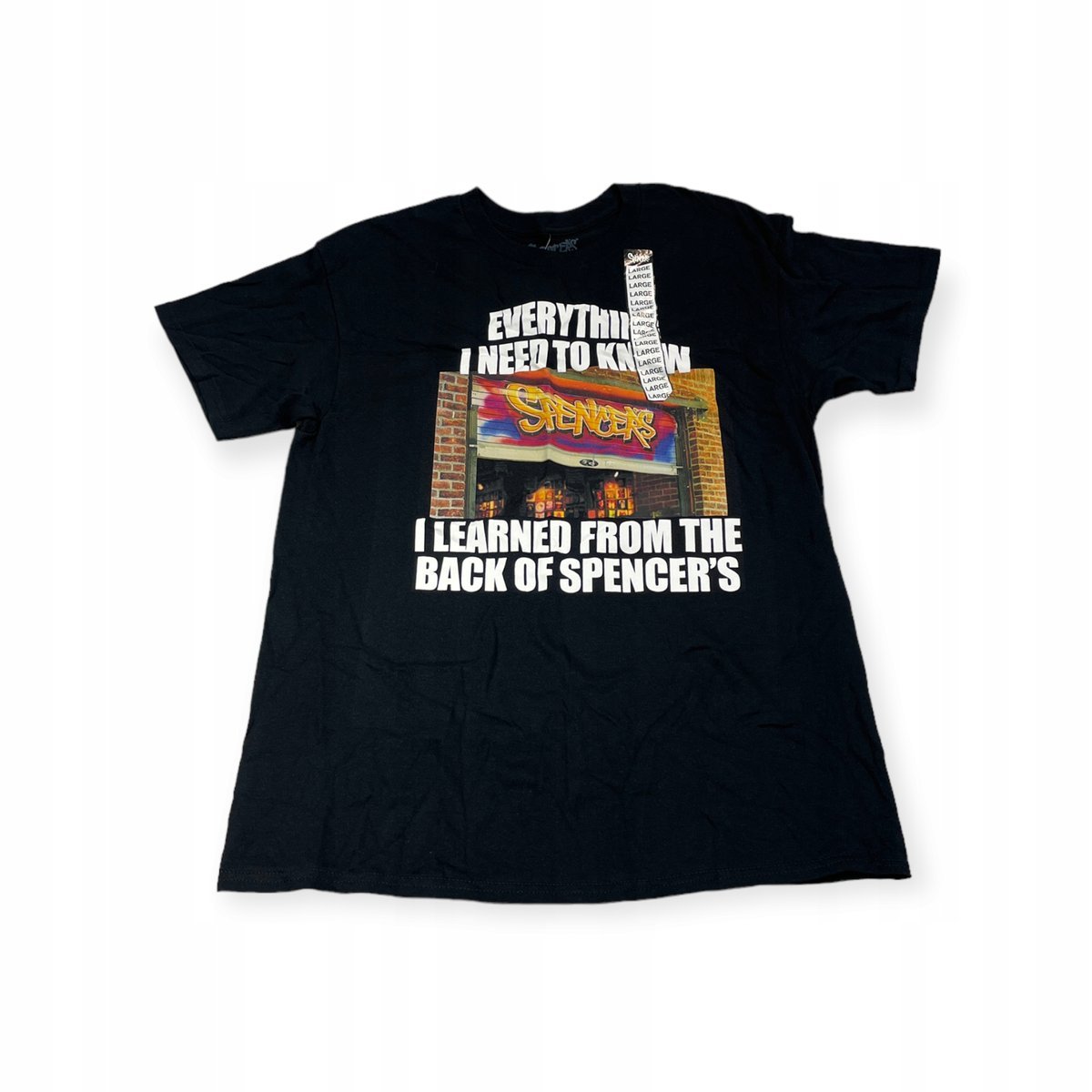 Koszulka T-shirt męski okrągły dekolt SPENCER'S SINCE 1947 L