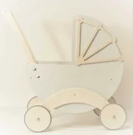 Wózki dla lalek - WÓZEK DLA LALEK drewniany - miniaturka - grafika 1