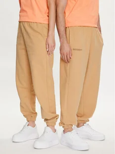 Pangaia Spodnie dresowe Food Dye Czerwony Regular Fit - Spodnie sportowe męskie - miniaturka - grafika 1