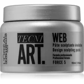 Kosmetyki do stylizacji włosów - Loreal Professionnel Tecni Art Web Design sculpting paste pasta rzeźbiąca 150 ml - miniaturka - grafika 1
