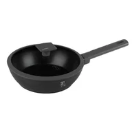 Patelnie - Patelnia głęboka z pokrywką 24 cm BerlingerHaus Antracit BH-8122 - miniaturka - grafika 1