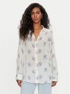 Koszule damskie - Lee Koszula 112355158 Écru Relaxed Fit - miniaturka - grafika 1
