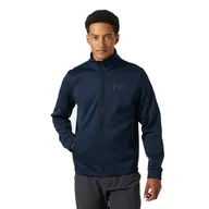 Kurtki i kamizelki sportowe męskie - Męski polar Helly Hansen HP Fleece Jacket 2.0 navy - S - miniaturka - grafika 1