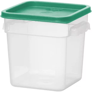 Pojemnik spożywczy do przechowywania żywności z podziałką 3.8 l 190 x 190 x 180 mm - Hendi 870914 - Wagi specjalistyczne - miniaturka - grafika 1