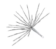 Oświetlenie świąteczne - Kurtyna świetlna zewnętrzna LED 138 szt. biała ciepła - miniaturka - grafika 1