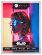 Ramki na zdjęcia - Ramka na zdjęcie ALPINA 40x60 RAMKA Biała - miniaturka - grafika 1