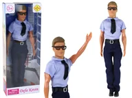 Domki dla lalek - Lalka Dla Dzieci Mężczyzna Kevin Elegancki Strój Koszula Niebieska - miniaturka - grafika 1