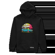 Odzież do sportów motorowych - Czarna bluza z kapturem VW Golf mk1-XL - miniaturka - grafika 1