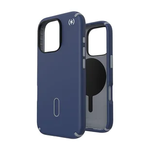 Speck Presidio2 Pro ClickLock & MagSafe - Etui iPhone 16 Pro (Coastal Blue / Dust Grey / White) - Etui i futerały do telefonów - miniaturka - grafika 1