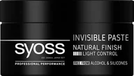 Kosmetyki do stylizacji włosów - Pasta do włosów Syoss Invisible Paste 100 ml (8410436350587) - miniaturka - grafika 1