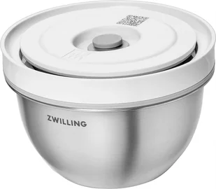 ZWILLING FRESH & SAVE Stalowa miska z pokrywką 350 ml, srebrny - Miski i półmiski - miniaturka - grafika 1