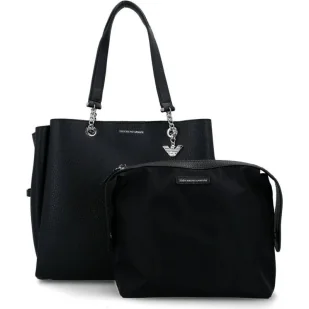 Emporio Armani Shopperka + saszetka - Torebki damskie - miniaturka - grafika 1