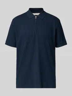 Koszulka polo o kroju regular fit z czystej bawełny model ‘ISAAC’ - Koszulki męskie - miniaturka - grafika 1