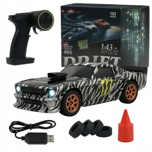Auto Autko do Driftu Zdalnie Sterowane na Pilot RC mustang Hoonicorn RTR - Modele zdalnie sterowane - miniaturka - grafika 1