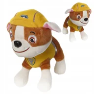 Maskotki i pluszaki - PSI PATROL PLUSZOWA MASKOTKA RUBBLE 20CM DŹWIĘK ŚPIEWA PRZYTULANKA Z BAJKI - miniaturka - grafika 1