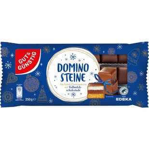G&G Dominosteine Vollmilch 250 g - Inne słodycze G&G Dominosteine Vollmilch 250 g - Inne słodycze - miniaturka - grafika 1