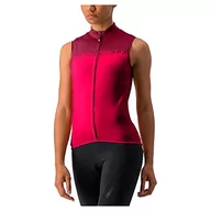 Koszulki i topy damskie - CASTELLI Prędkość Sleeveless Koszulka damska, perski czerwony/bordowy, S - miniaturka - grafika 1